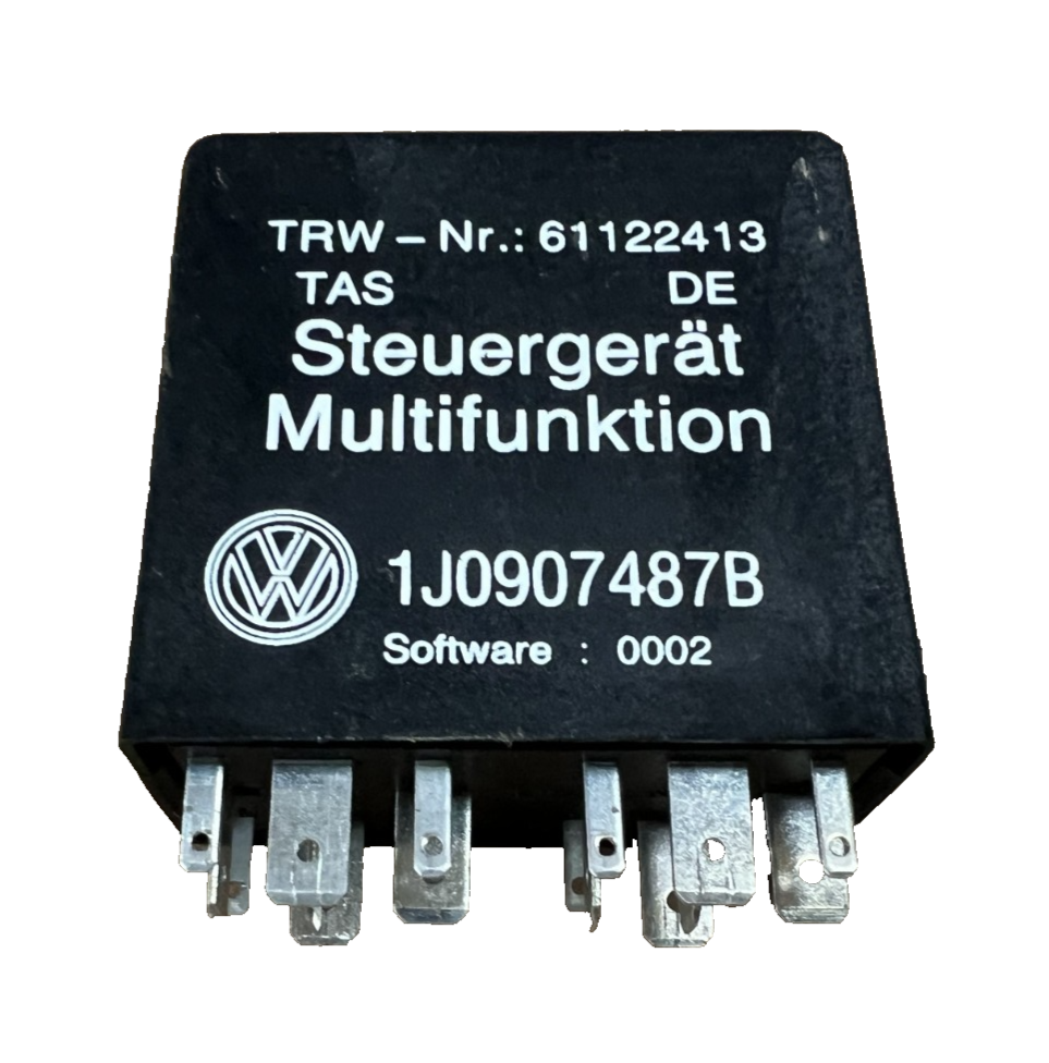 Fuse Box Multi-Function Relay 1J0907487B Black fits 2001-2005 Volkswagen Passat