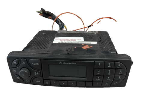 01-04 Mercedes W203 C230 C32 AMG C320 C240 FM AM Audio Radio Player A2038201086
