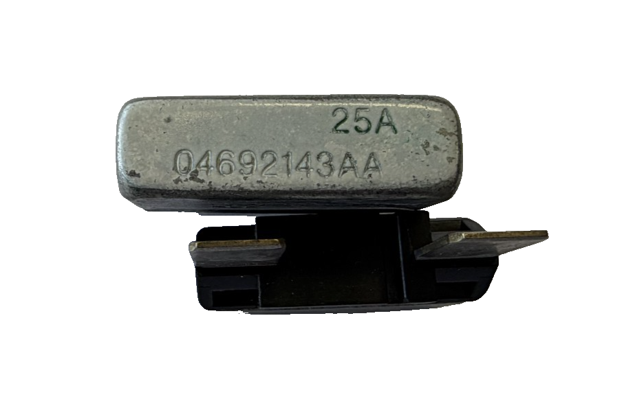 Qty 2 Relay Fuse Circuit Breaker 25A 04692143AA fits Chrysler Dodge Jeep Silver by Unbranded