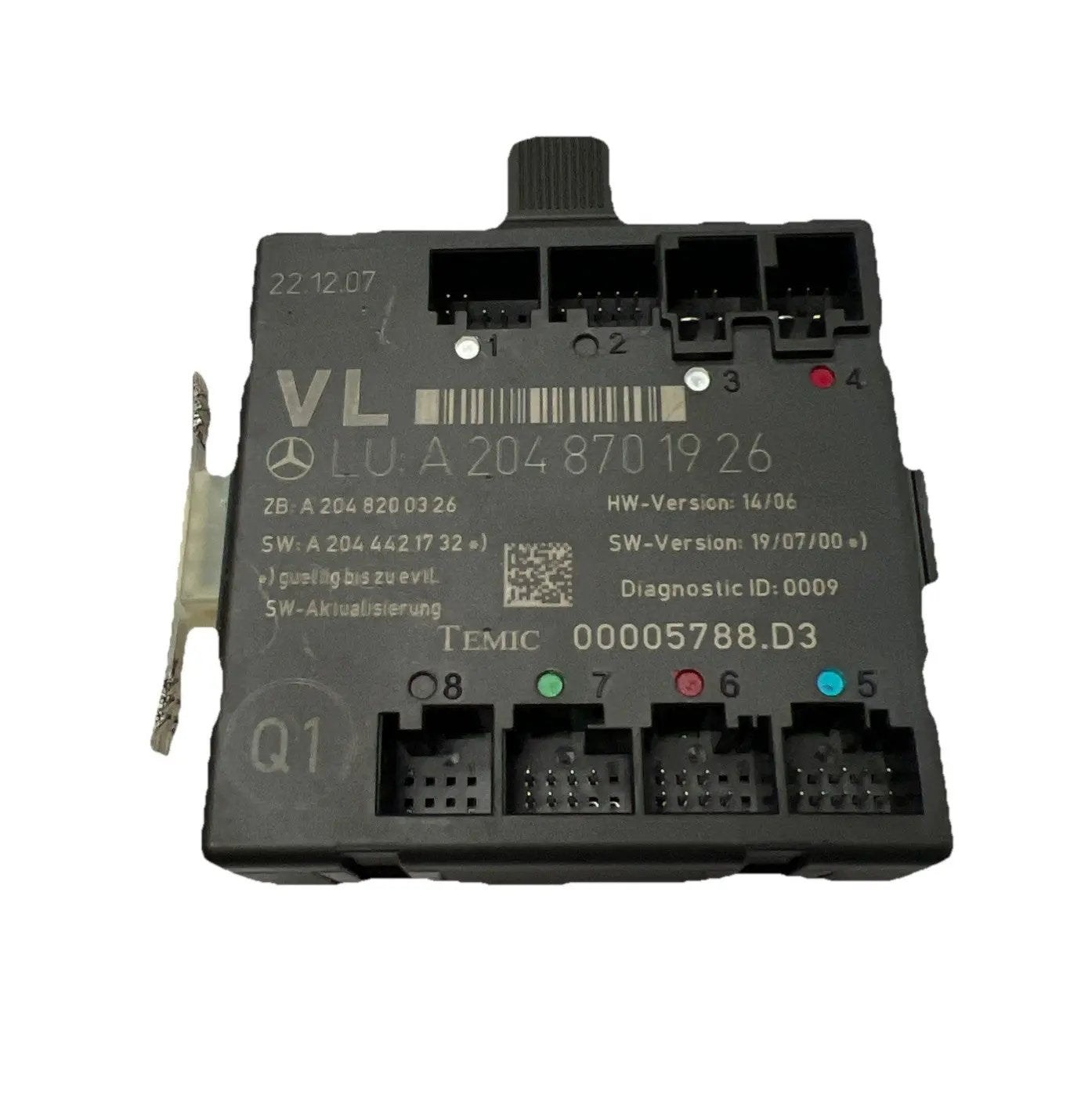 2008-2018 Mercedes W204 C300 E400 CLS550 Door Control Module Front Left Side by Mercedes-Benz