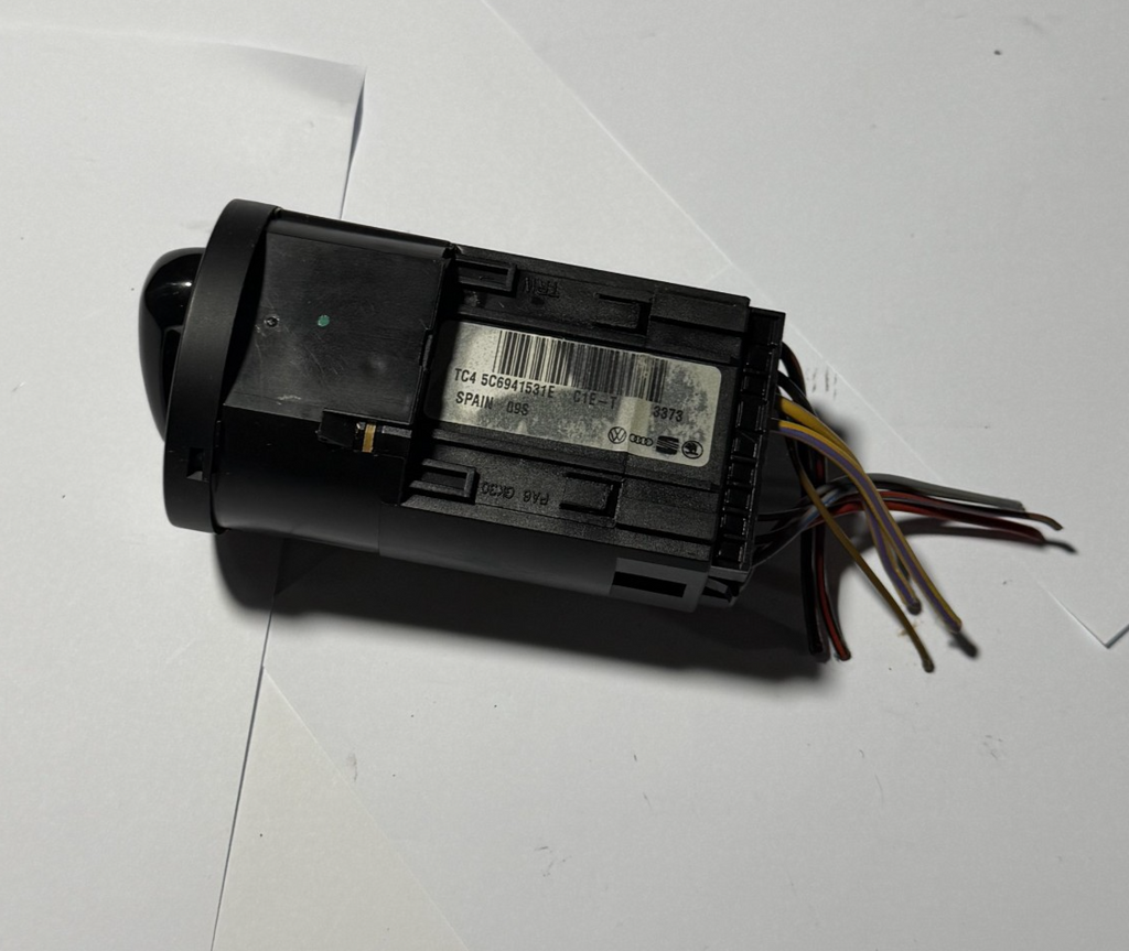 2010-2014 Volkswagen Jetta Dash Headlight Headlamp Control Switch 5C6941531E