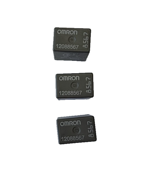Pack Of Three Omron 4 Pin AC Compressor Relay 12088567 For Chevrolet