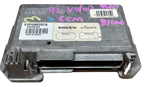 1992-1995 Volvo 740 940 Engine Control Module OEM 9179299-4, S101590202A