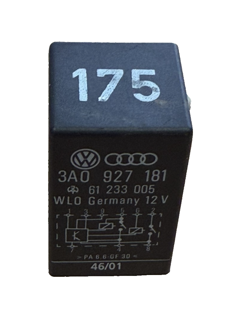 1999-2005 Volkswagen Jetta Accessory Power Relay 3A0 927 181, 61 233 005 12V