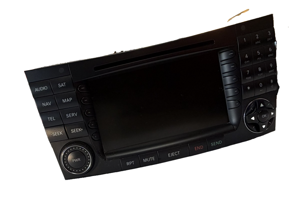 2003-2006 03-06 Mercedes E500 5.0L Command Head Radio Navigation 01652559