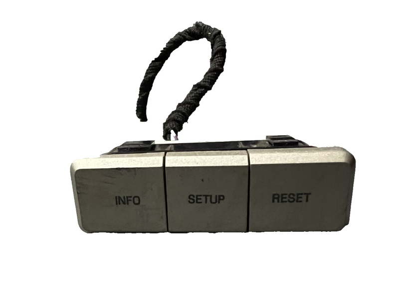 2007 2008 2009 Lincoln MKZ Dash Info Setup Reset Switch OEM 6H6T 10D889 ADW