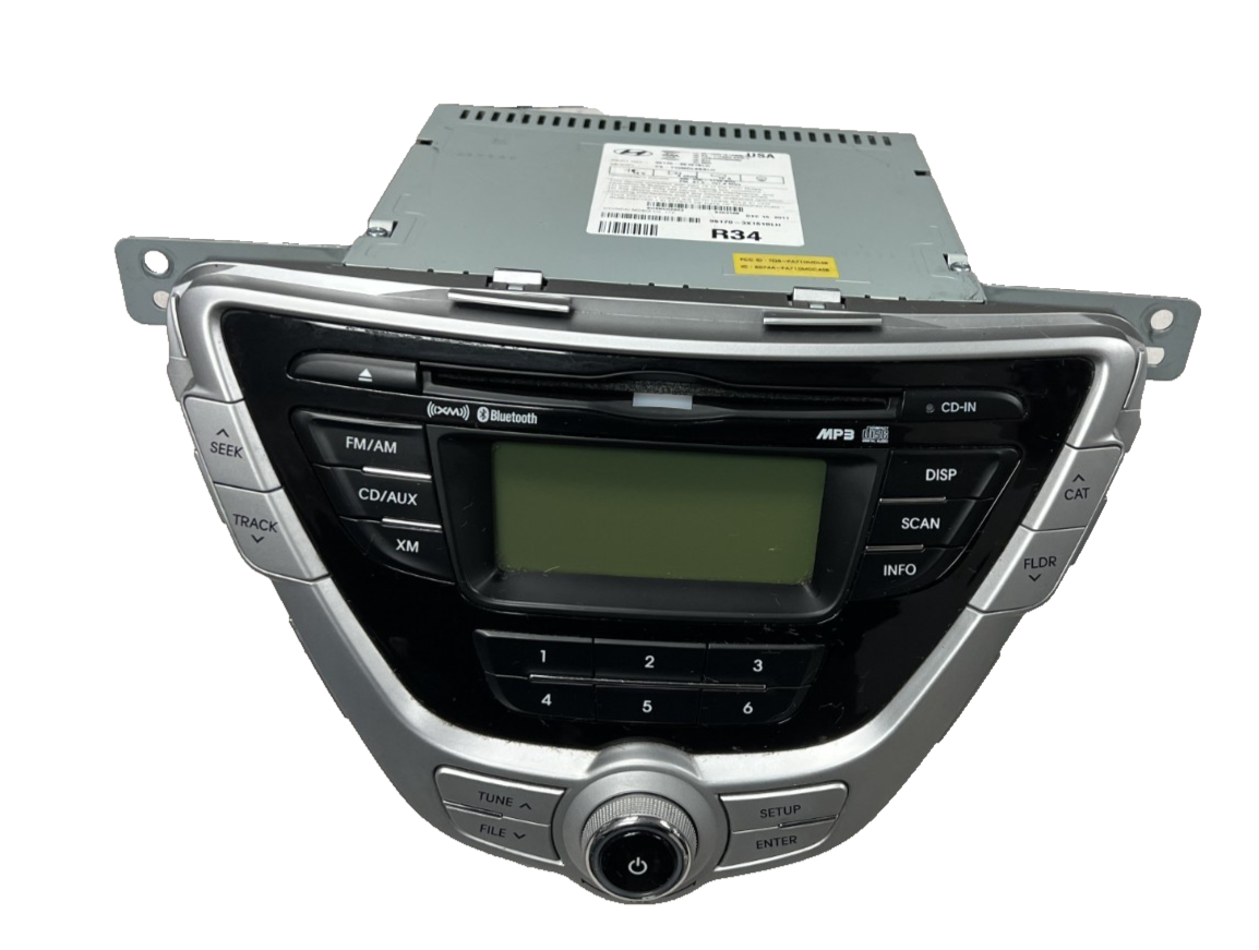 2011-2013 Hyundai Elantra Bluetooth AM FM CD MP3 Radio Receiver 96170 3X161BLH