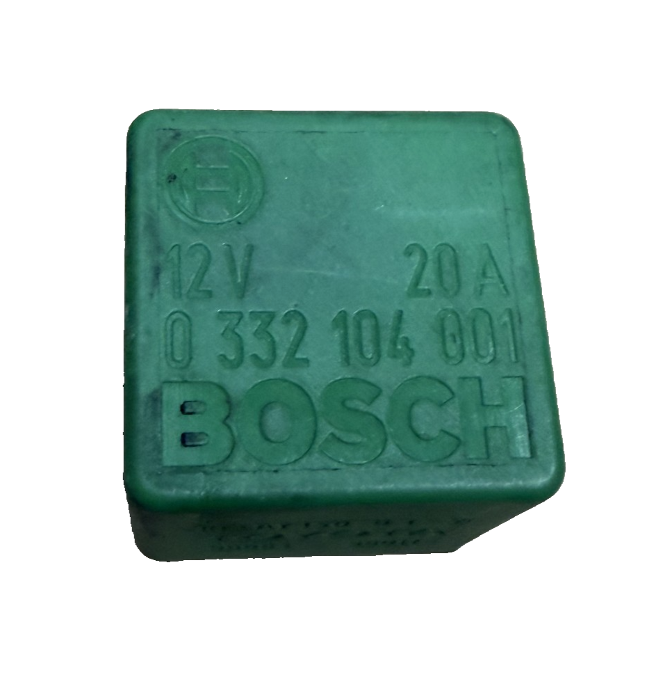 Cooling Fan Relay 12V 20A 0 332 104 001 Green fits 95 96 97 98 99 Toyota Avalon