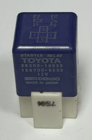 Denso 4 Pin Starter Relay 28300 10020, 156700 0503 fits 1994-2005 Toyota Celica