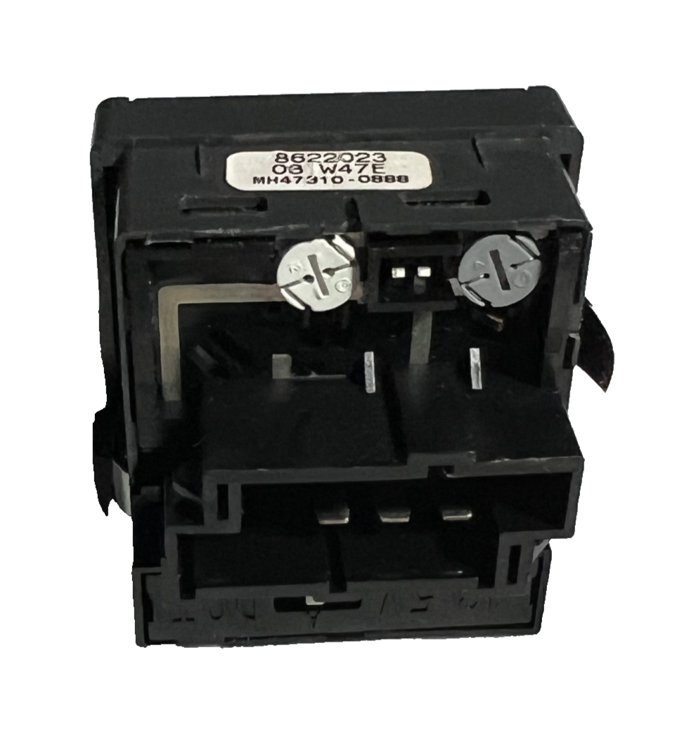1998-2002 Volvo C70 Headlight Switch 8622023, 08 W47E, MH47310 0888 Black