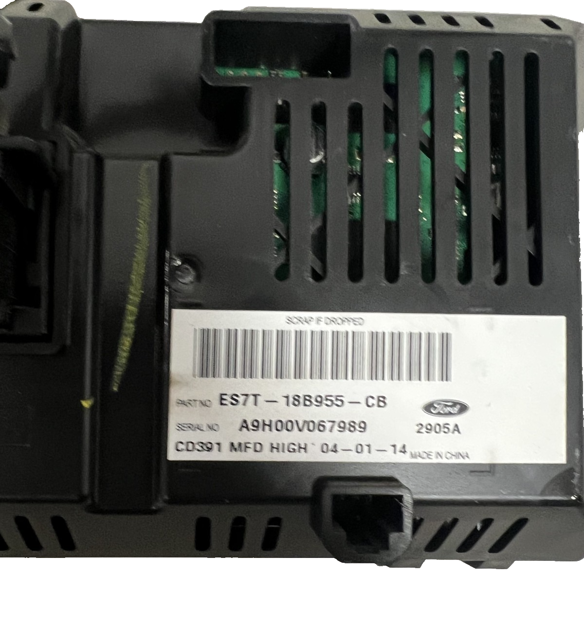 15 2015 Ford Fusion Dash Information Display Screen OEM ES7T 18B955 CB