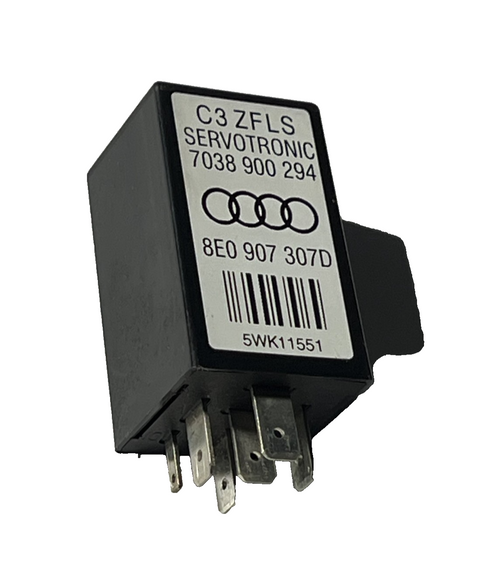2006-2008 Audi A4 640 Servotronic Control Relay OEM 8E0 907 307D, 7038 900 294