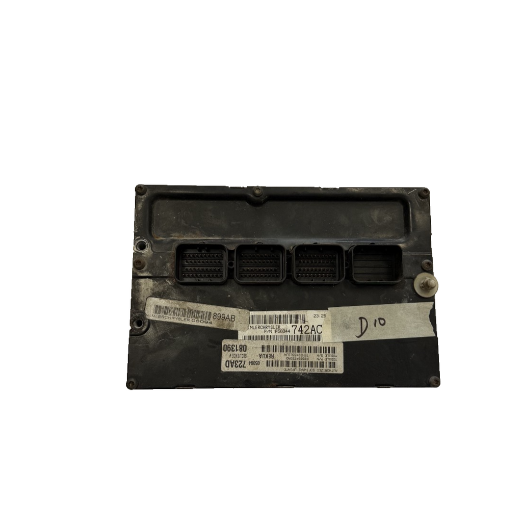 2006 Jeep Grand Cherokee Engine Computer Module ECM ECU 05094723AD, 56044742AC