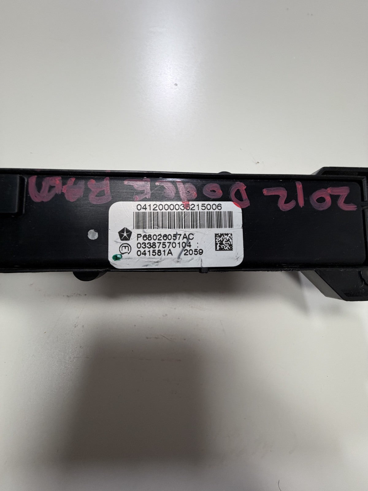 2009-2012 Dodge Ram 1500 Traction Control Hazard Tow Haul Button Switch