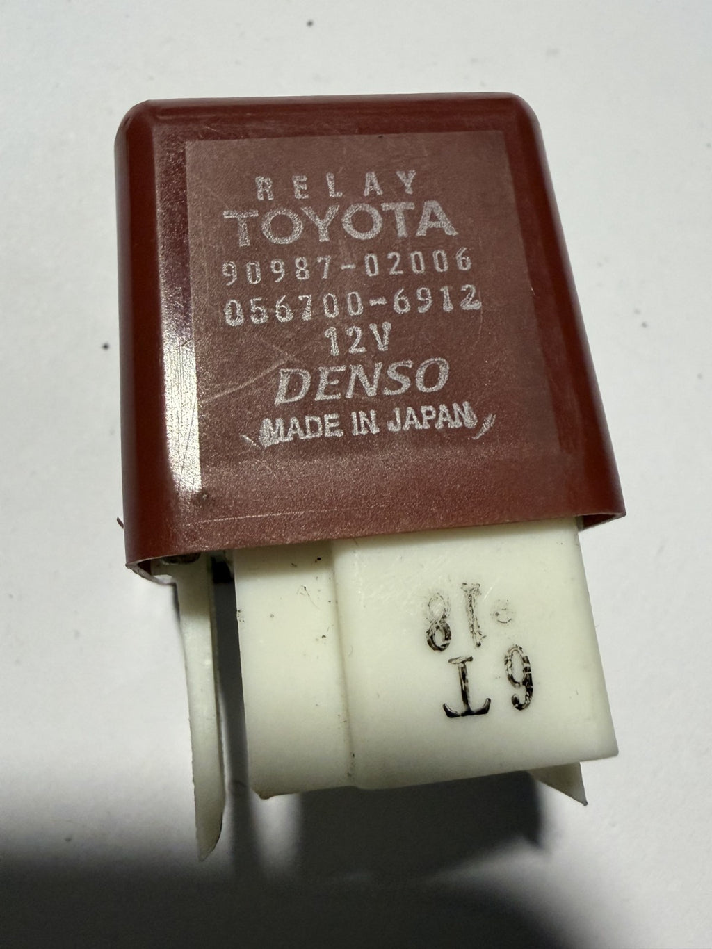 Headlamp Light 4-Pin Relay 12V 90987 02006 fits 1987-2001 Toyota Camry