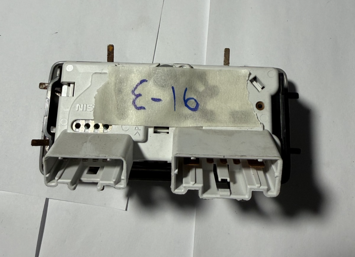 AC Heater Temp Climate Control Switch 27501 ZF002 fits 2005-2006 Nissan Quest