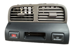 98 1998 Nissan Maxima Dash AC Vents with Clock and Hazard Switch Black Brown