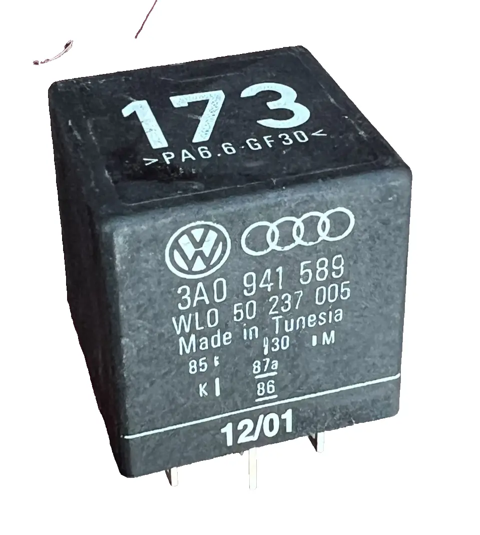 Daytime Running Lights Relay 3A0 941 589, WL050237 fits 99-02 Volkswagen Cabrio by Volkswagen