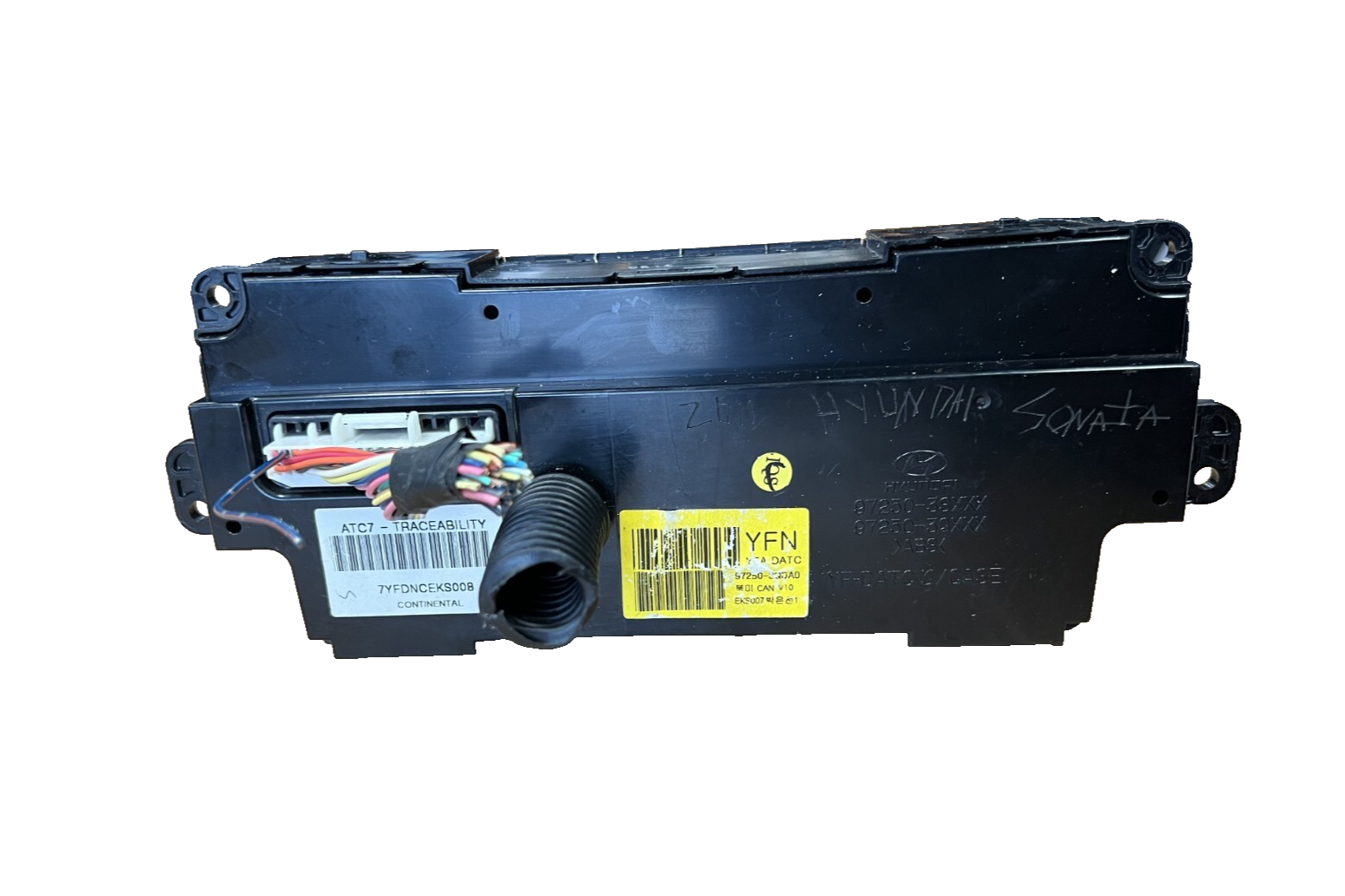 2011 Hyundai Sonata AC Heater Rear Climate Control Temperature 97250-3QDA0