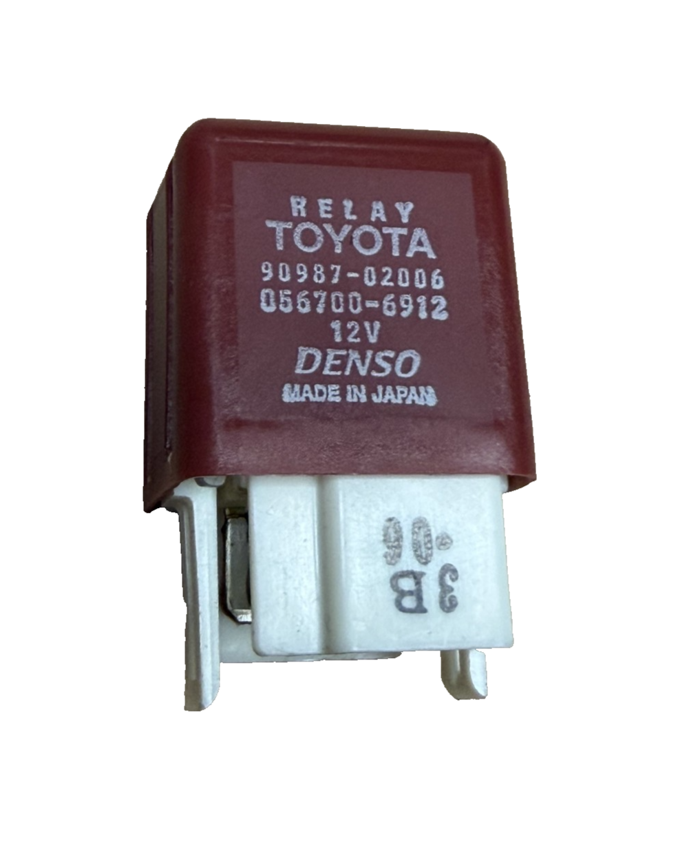 1987-2001 Toyota Camry Headlamp Light 4-Pin Relay 12V 056700-6912, 90987-02006