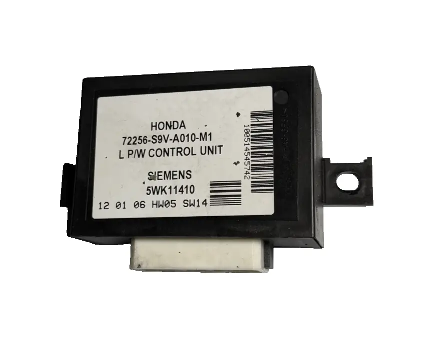 03 04 05 06 07 08 Honda Pilot Window Control Module LH 72256 S9V A010 M1 Black by Honda