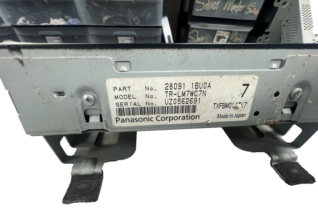08-14 Nissan Murano Information Display Screen Monitor 28091 1BU0A, TR LM7WC7N