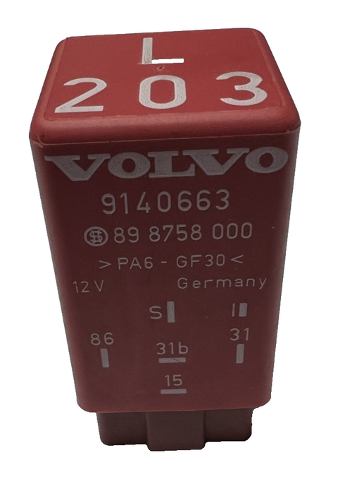 1995 1996 1997 1998 Volvo 960 S90 V90 Intermittent Wiper Relay 9140663