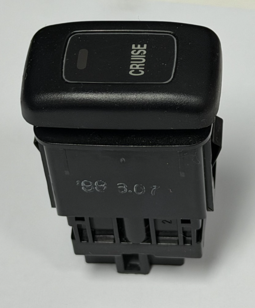 98 99 00 01 02 Honda Accord Cruise Control Switch Button Black