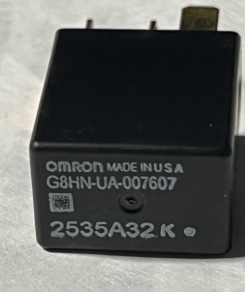 Omron 4 Pin Accessory Power Relay G8HN UA 007607, 2535A32 fits Honda Acura