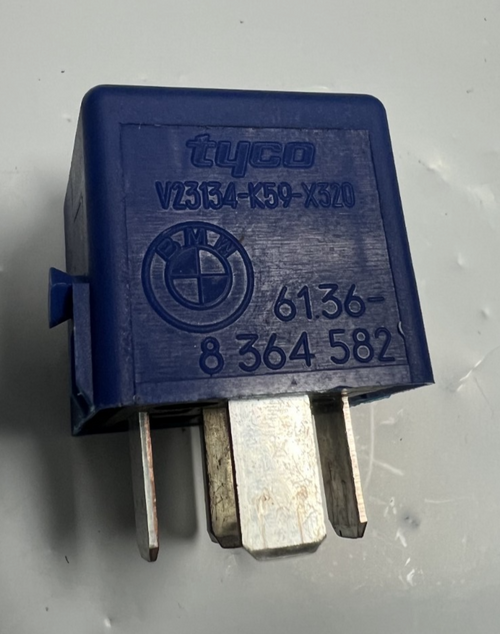 Tyco 5 Pin Relay 61.36 8 364 582, V23134 K59 X320 fits BMW E36 E46 E65 Z