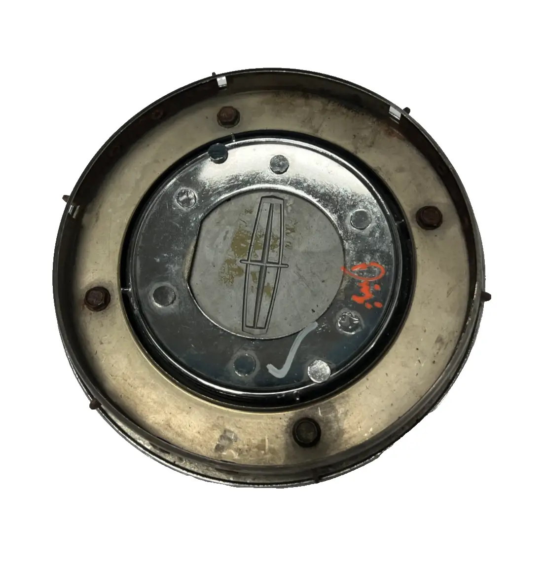 82 1982 Lincoln Town Car Hubcap Hub Cap OEM Silver by OEM