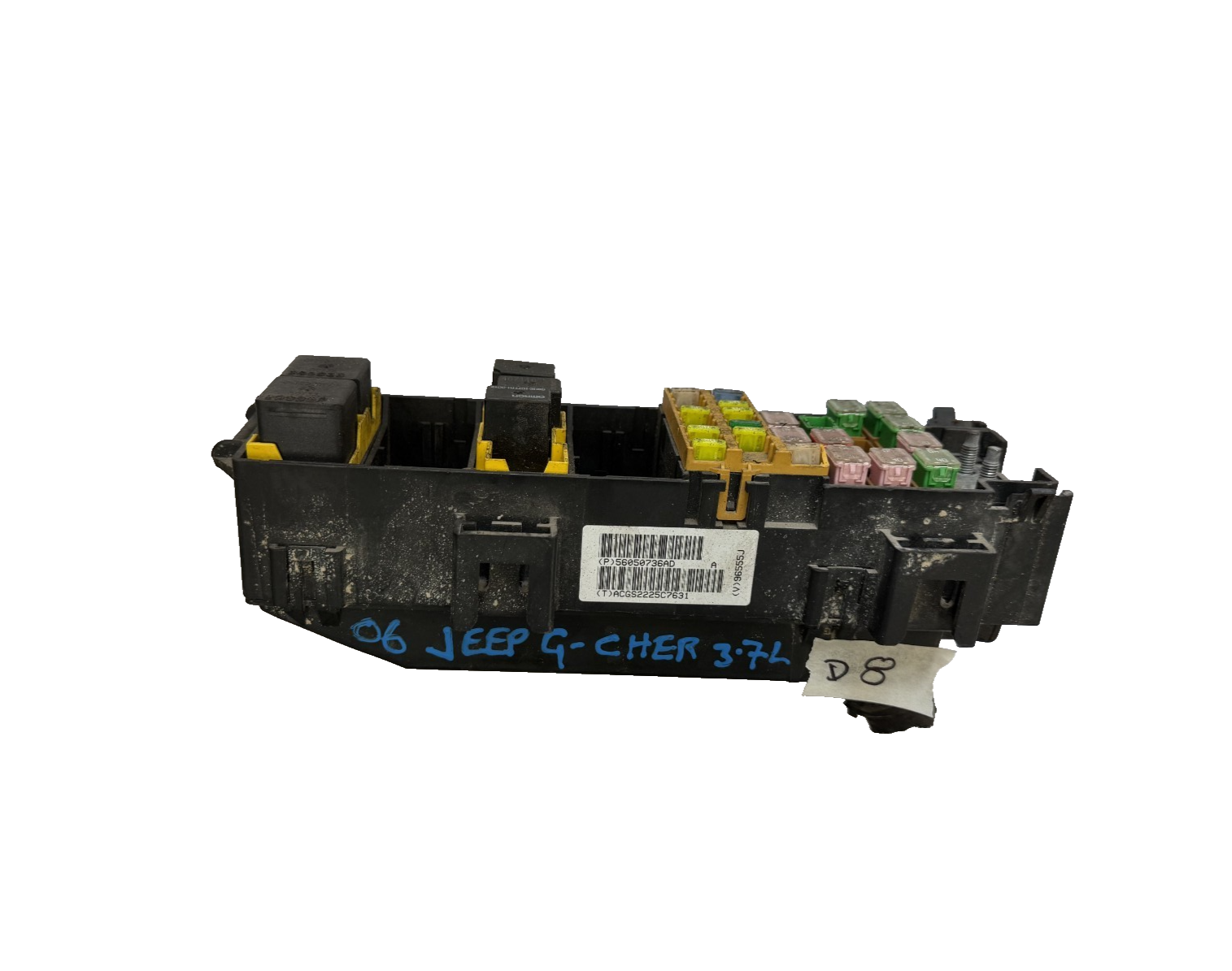06 2006 Jeep Grand Cherokee 3.7L Fuse Box Relay Junction Block 56050736AD