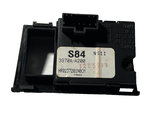 Dash Center Digital Clock 3970A A200 fits 2001-2002 Honda Accord Black