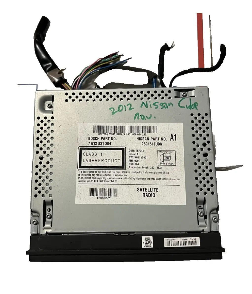 2012 2013 2014 12 13 14 Nissan Juke AM FM Stereo CD Receiver 259151JU0A by Nissan