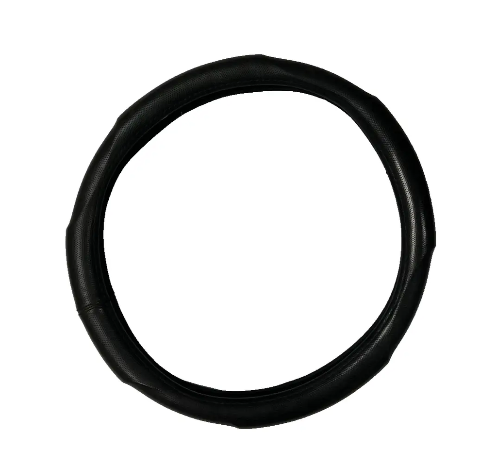 Steering Wheel Cover Black Universal Fit for Grip Synthetic by Unbranded