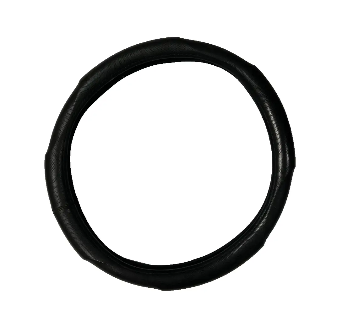 Steering Wheel Cover Black Universal Fit for Grip Synthetic by Unbranded