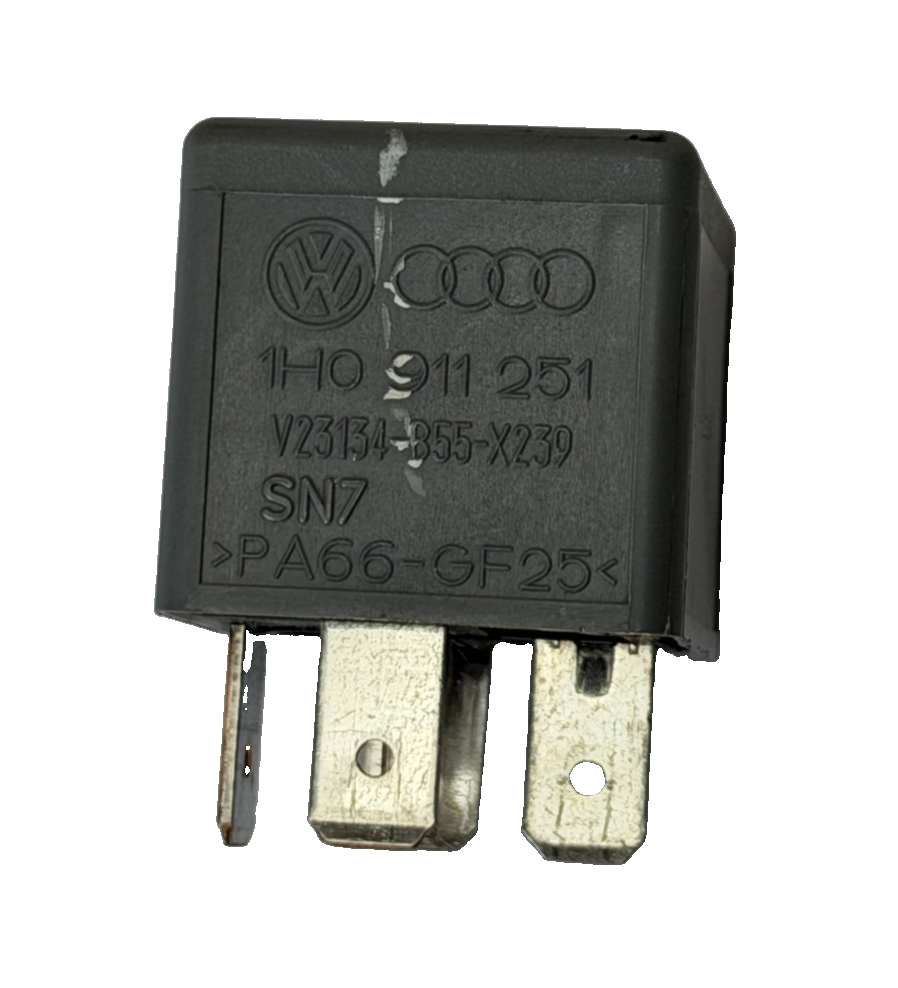 2000 2001 2002 2003 2004 2005 Audi TT Relay 12V 10A 1H0 911 251 Gray