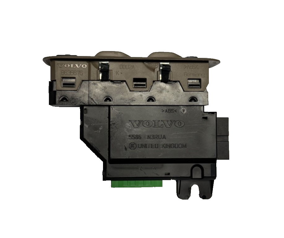 14 2014 Volvo XC90 Master Power Window Switch Front Left 8635675 Tan by Volvo