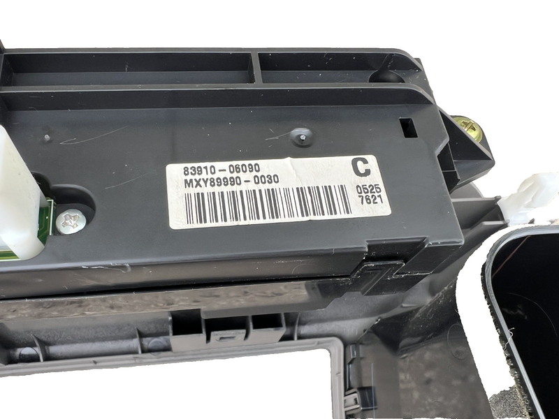 2002-2006 Toyota Camry Radio Bezel Dash Trim with Vents OEM 83910 06090