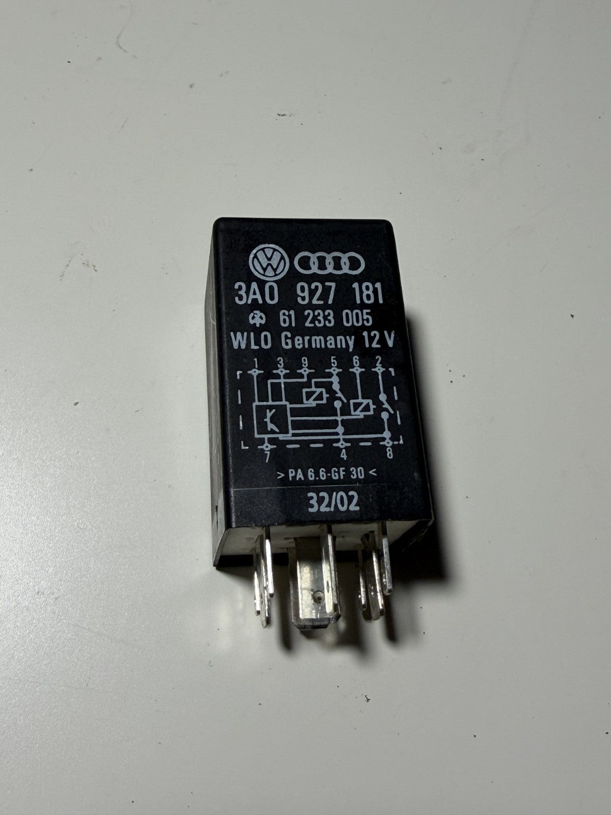 99 00 01 02 03 04 05 Volkswagen Jetta Accessory Power Relay 3A0927181, 61233005