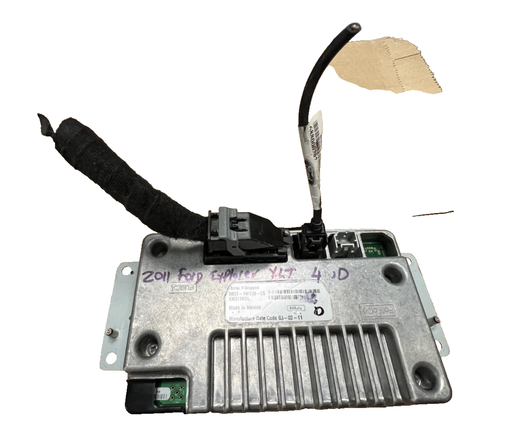 2011-2014 Ford Explorer Radio Info Display Screen with Module BB5T 14F239 CS