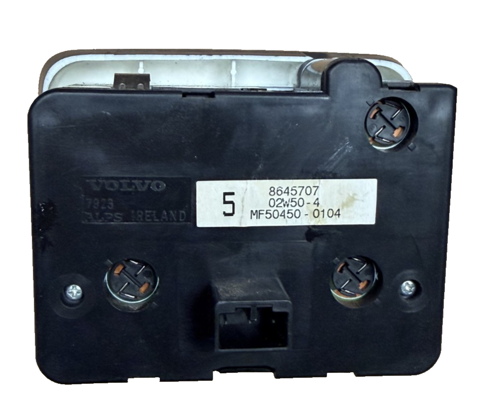 99 00 01 02 03 Volvo S80 Headlight Head Light Switch 8645707, MF50450 0104