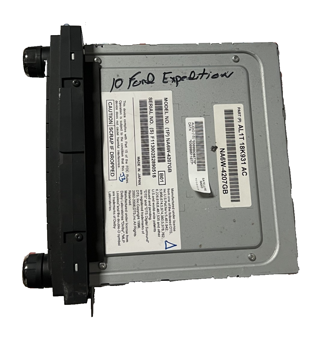 10 11 12 13 Ford Edge Expedition F250 F150 Navigation GPS Radio DVD CD Player