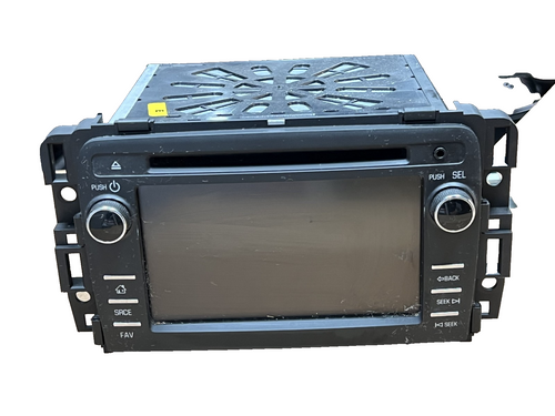 2013 2014 GMC Acadia AM FM Radio Receiver with Display OEM 23441390, 28422052