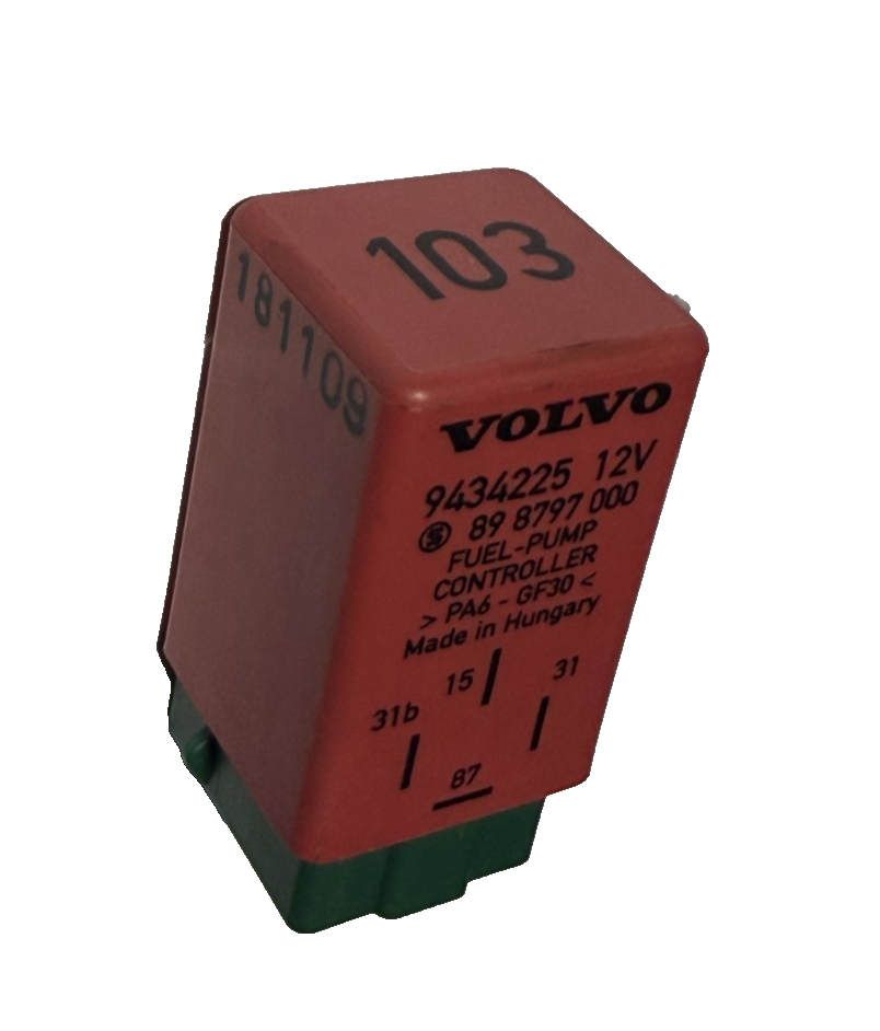 Fuel Pump Relay 12V 9434225, 89 8797 000 fits 1993 1994 1995 1996 Volvo 850