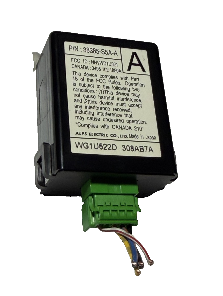 01 02 03 04 05 Honda Civic Keyless Entry Receiver Module 38385 S5A A, 308AB7A