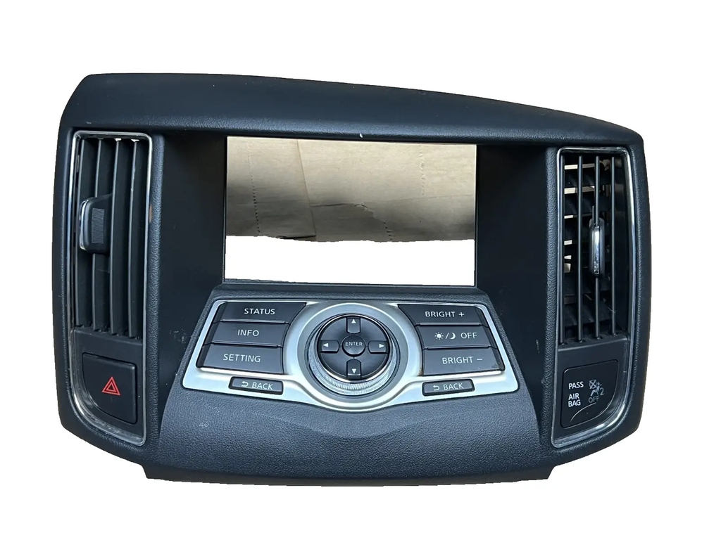 2009-2014 Nissan Maxima Radio Control Panel Bezel Trim OEM 9N00B-210451 by OEM
