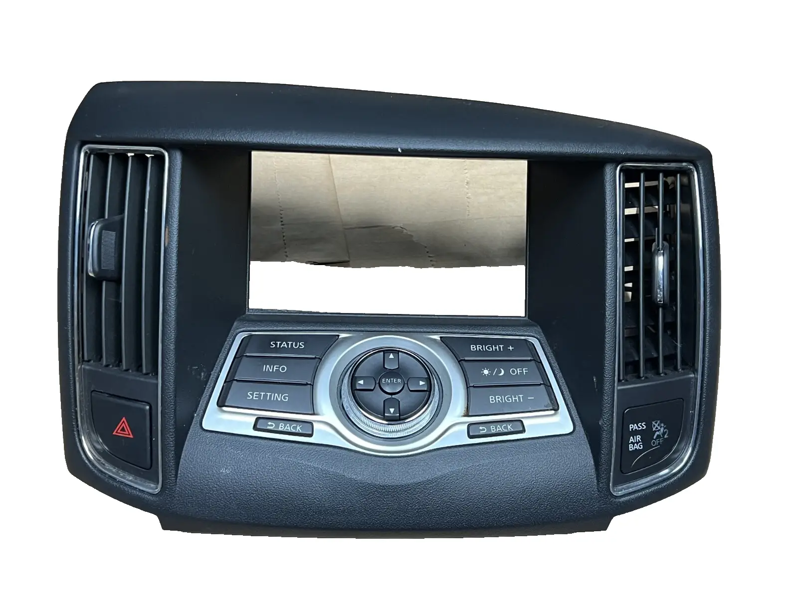 2009-2014 Nissan Maxima Radio Control Panel Bezel Trim OEM 9N00B-210451 by OEM