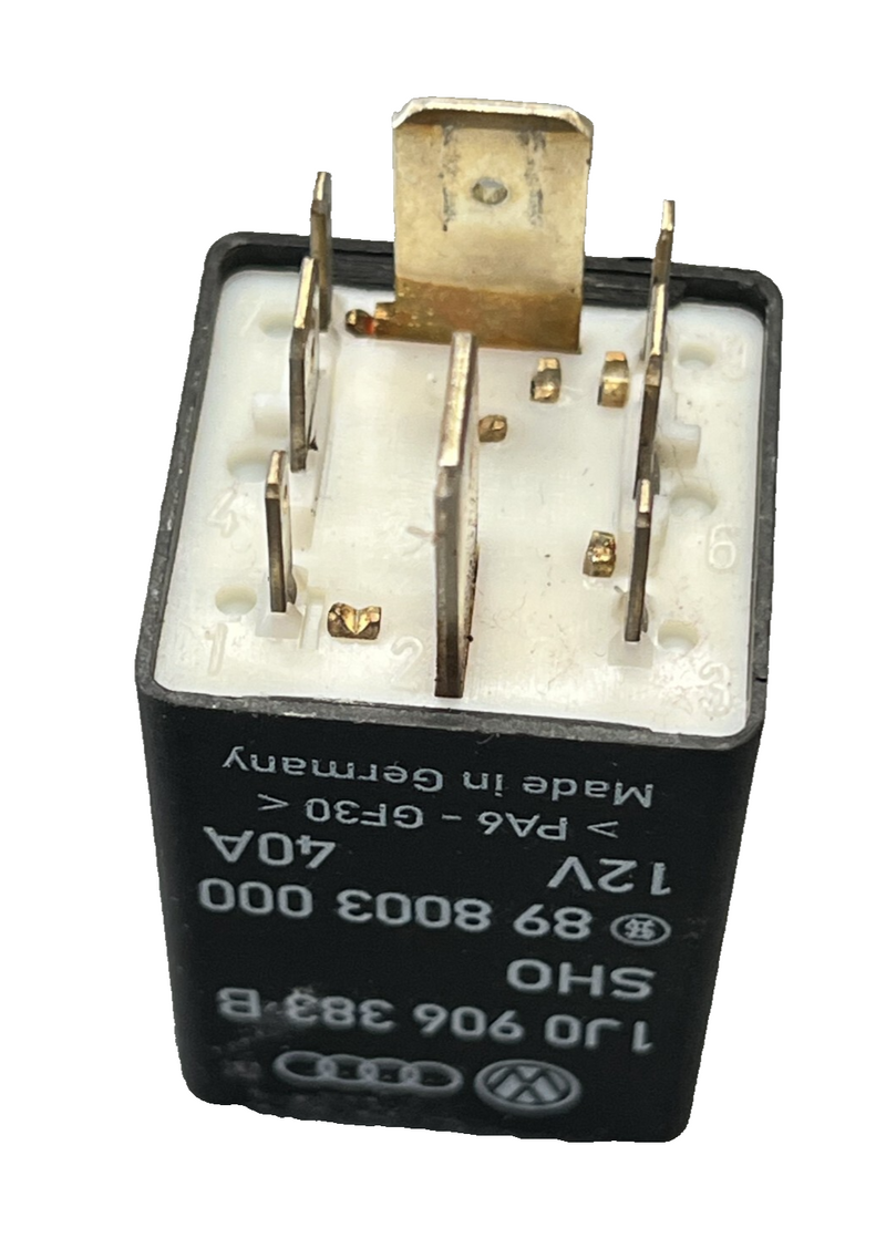 1998-2010 Volkswagen Beetle Fuel Pump Relay OEM 1J0 906 383 B, 89 8003 000