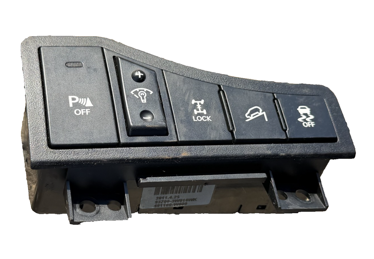 2011-2013 Kia Sportage Dash Traction Assist 4WD Switch Assembly 93700-3W010WK by Kia